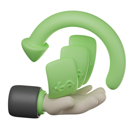 Cashback  3D Icon