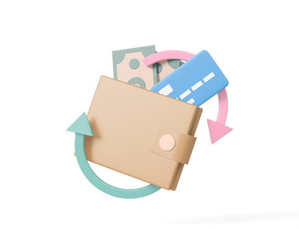 Cashback  3D Icon
