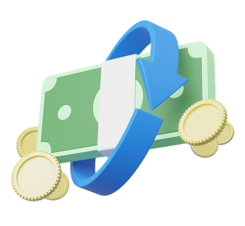 Cashback  3D Icon
