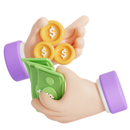 Cashback  3D Icon