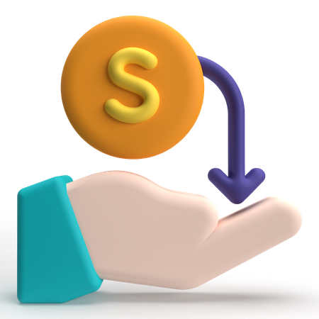 Cashback  3D Icon