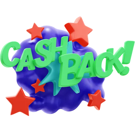 Cashback  3D Illustration