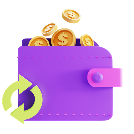 Cashback  3D Illustration