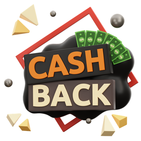 Cashback 3D Icon