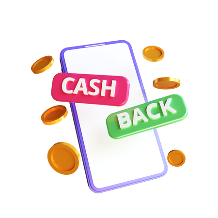 Cashback  3D Icon