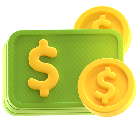 Cashback Money Return  3D Icon