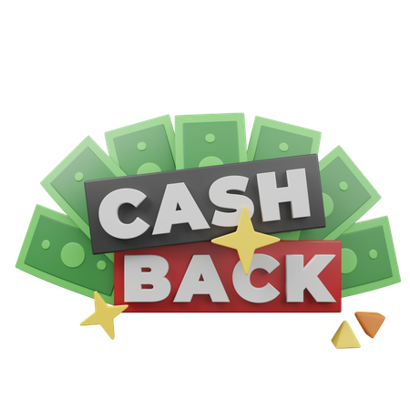 Cashback Offer  3D Icon