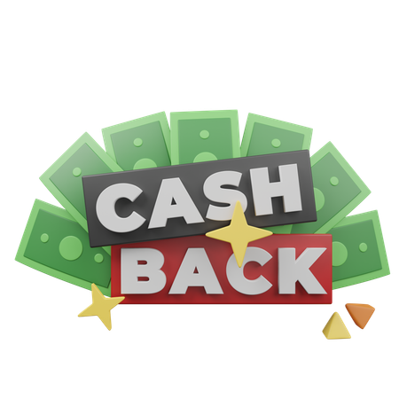 Cashback Offer  3D Icon