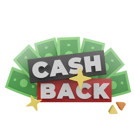 Cashback Offer  3D Icon