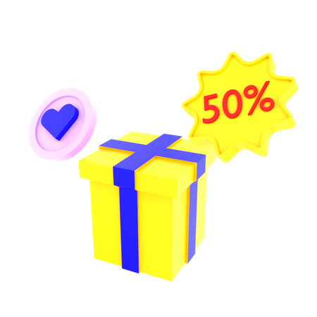 Cashback offer  3D Icon