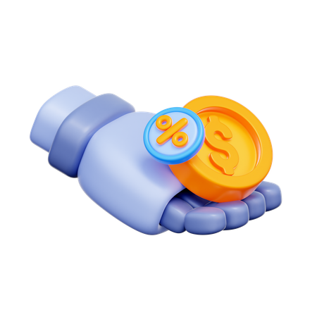Cashback-Prämie  3D Icon