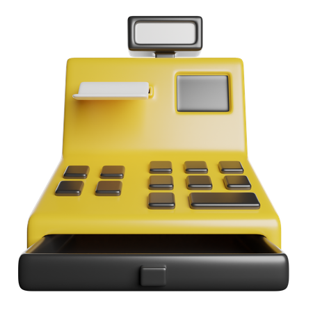 Cashbox  3D Icon
