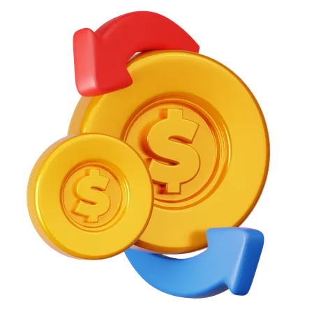Cashflow  3D Icon