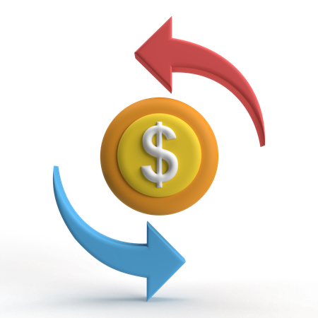 Cashflow  3D Icon