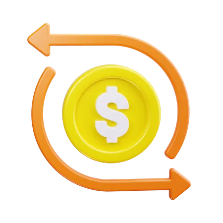 Cashflow  3D Icon