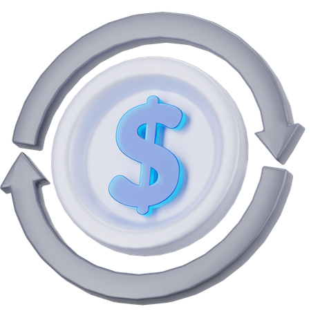 Cashflow  3D Icon