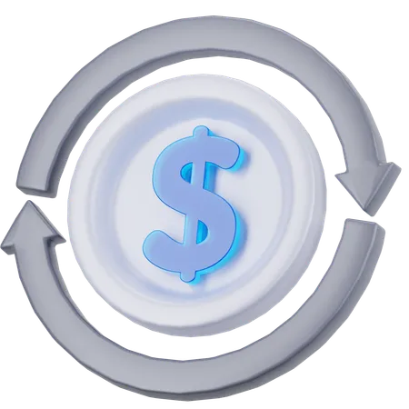 Cashflow  3D Icon