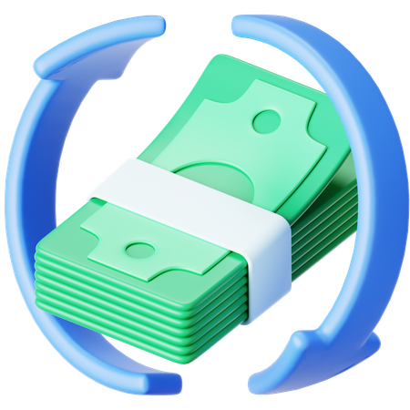 Cashflow  3D Icon