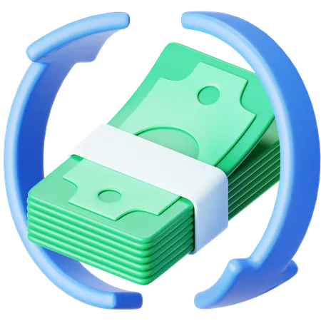 Cashflow  3D Icon