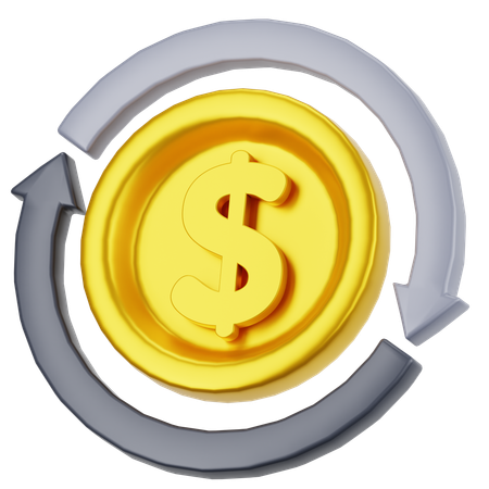 Cashflow  3D Icon