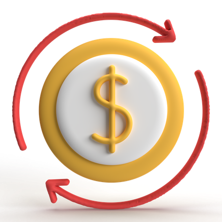 Cashflow  3D Icon