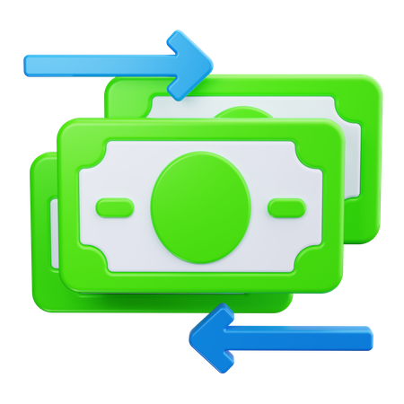 Cashflow  3D Icon