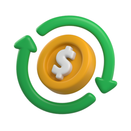 Cashflow  3D Icon