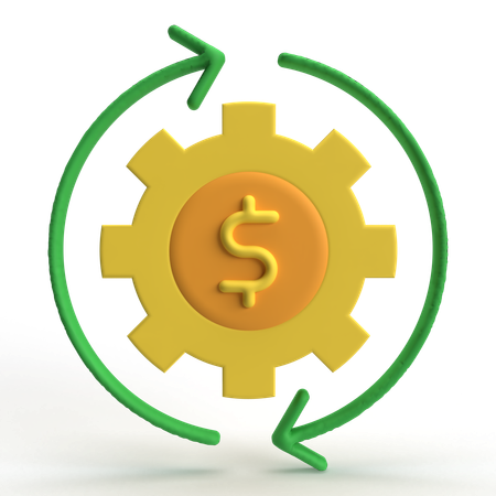 Cashflow  3D Icon