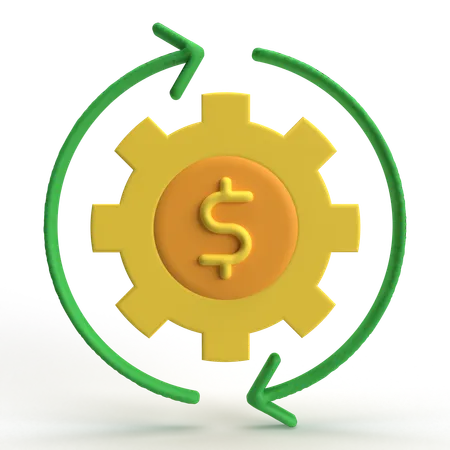 Cashflow  3D Icon