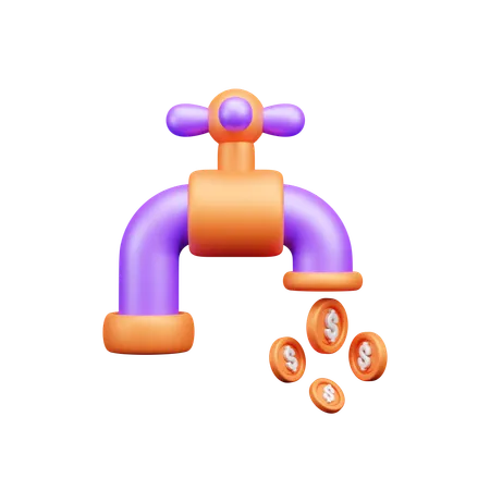 Cashflow  3D Icon