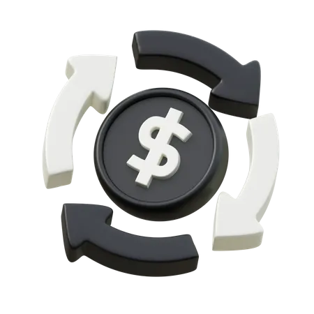 Cashflow  3D Icon