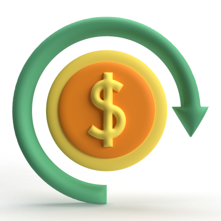 Cashflow  3D Icon