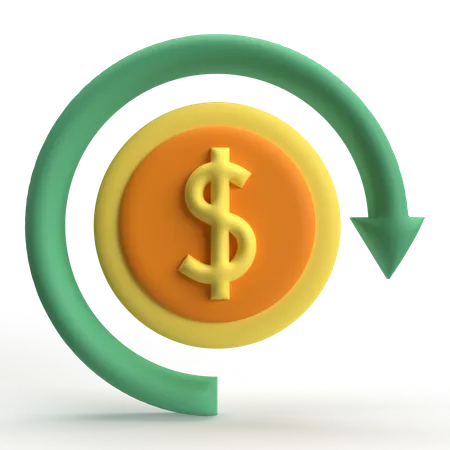 Cashflow  3D Icon