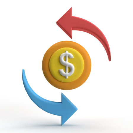 Cashflow  3D Icon