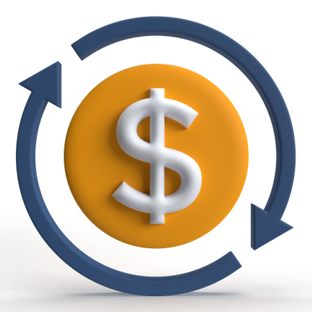 Cashflow  3D Icon