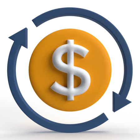 Cashflow  3D Icon