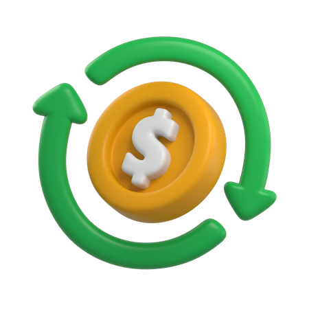 Cashflow  3D Icon