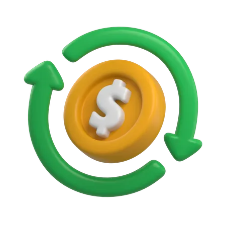 Cashflow  3D Icon