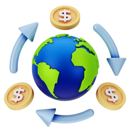 Cashflow  3D Icon