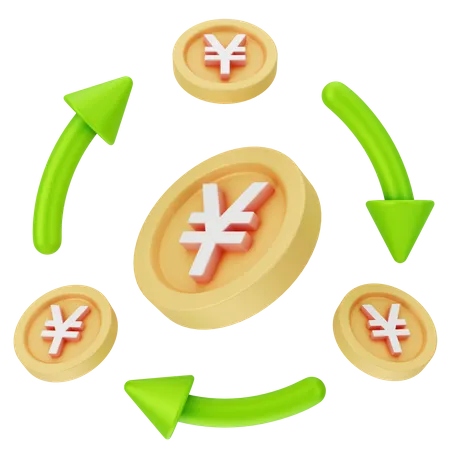 Cashflow  3D Icon