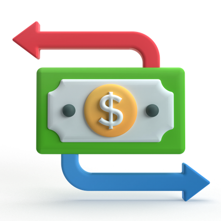 Cashflow  3D Icon