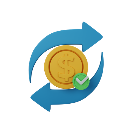 Cashflow  3D Icon