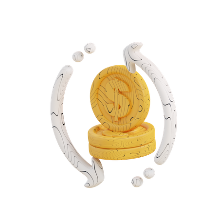 Cashflow  3D Icon