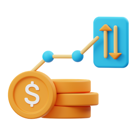 Cashflow  3D Illustration