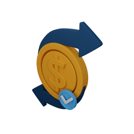 Cashflow 3D Icon