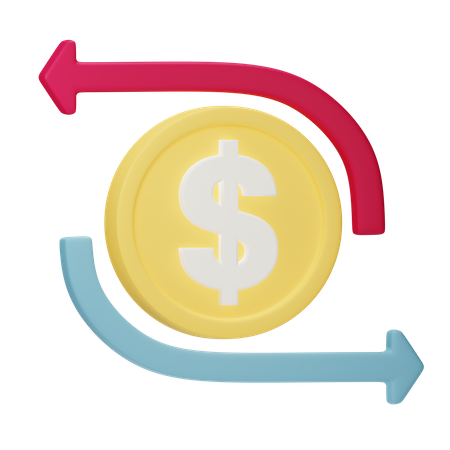 Cashflow  3D Icon