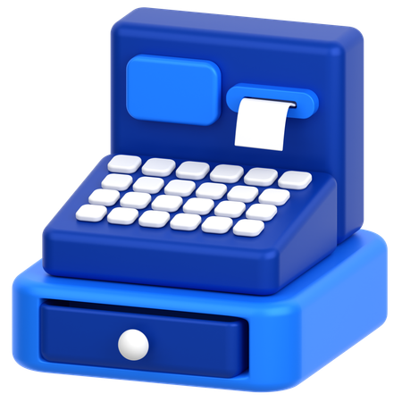 Cashier  3D Icon