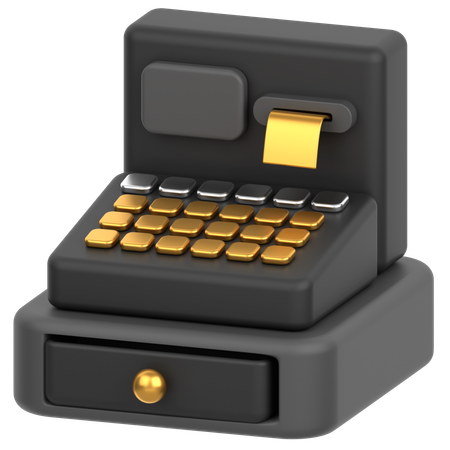 Cashier  3D Icon