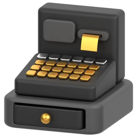 Cashier  3D Icon