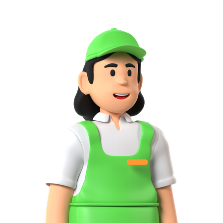 Cashier  3D Icon